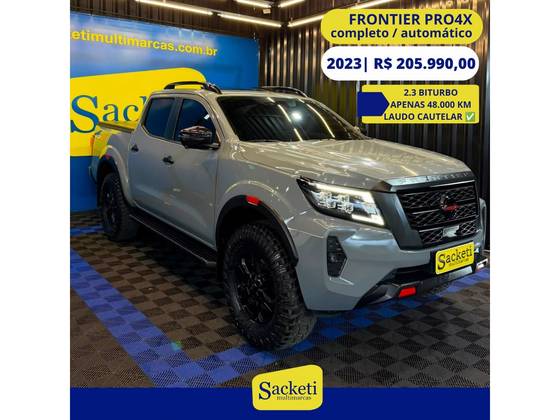 NISSAN FRONTIER 2.3 16V TURBO DIESEL PRO4X CD 4X4 AUTOMÁTICO NISSAN FRONTIER 2.3 16V TURBO DIESEL PRO4X CD 4X4 AUTOMÁTICO